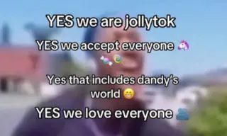JollyTok meme card, common rarity