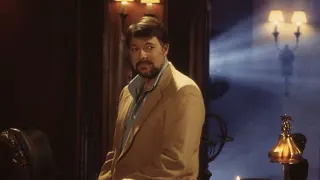 Jonathan Frakes "Beyond Belief" Supercuts meme card, rare rarity