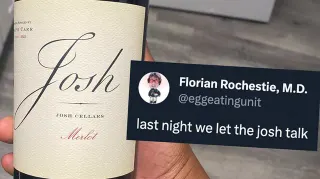 Carte meme Josh Wine, rareté rare