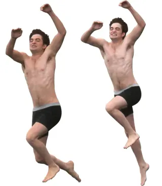 Jumping Rob meme card, common rarity