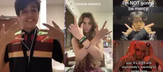 Carte meme Junko Posing, rareté commune