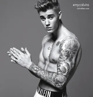 Carte meme Justin Bieber’s Calvin Klein Ads, rareté rare