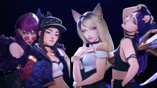 K/DA meme card, common rarity
