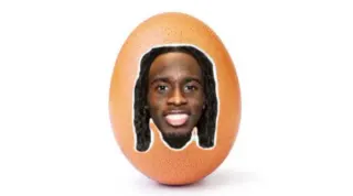 Kai Cenat Egg meme card, common rarity