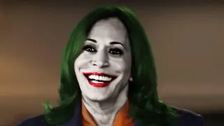 Carte meme Kamala Harris Joker Vibes, rareté commune