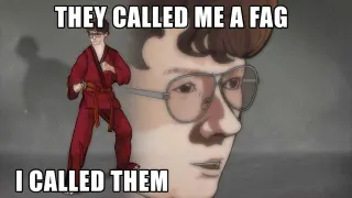 Karate Kyle meme card, epic rarity