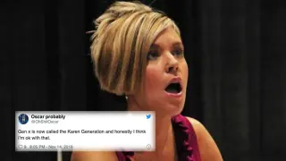Karen Generation meme card, rare rarity