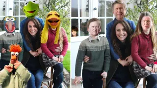 Kate Middleton's Edited Family Photo meme card, common rarity