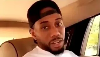 Kawhi Leonard's "What It Do Baby?" meme card, common rarity