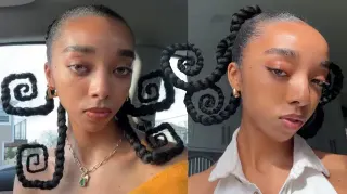 Carte meme KayraTheodore Hair Art Trend, rareté commune
