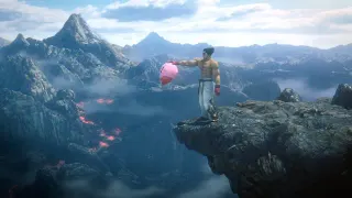 Carte meme Kazuya Drops Kirby Off a Cliff, rareté commune