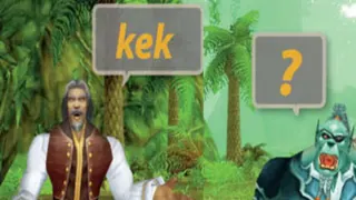 Kek meme card, mythic rarity