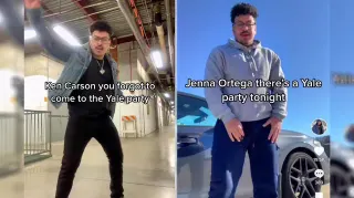 Ken Carson You Forgot To Come To The Yale Party! meme card, common rarity