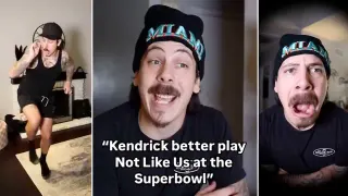 Kendrick Better Play "Not Like Us" at the Super Bowl / Nah This Would Be Way Bet... meme card, common rarity