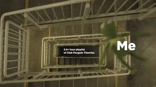 Kermit Falling Down a Stairwell meme card, common rarity