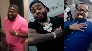 Kevin Gates, Rick Ross and Mike Epps Emotes meme card, common rarity