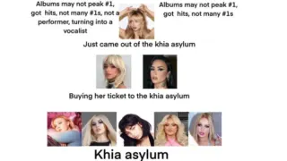 Khia Asylum meme card, common rarity