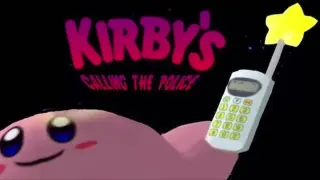 Kirby's Calling the Police meme card, common rarity