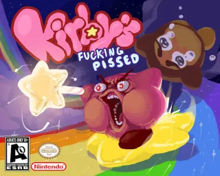 Carte meme Kirby’s Fucking Pissed, rareté commune