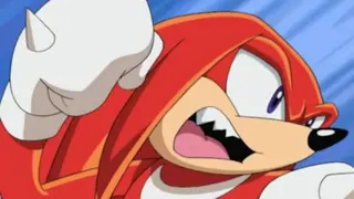 Knuckles meme card, common rarity