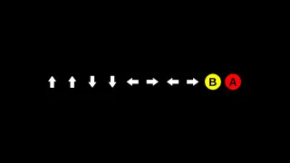 Konami Code meme card, rare rarity