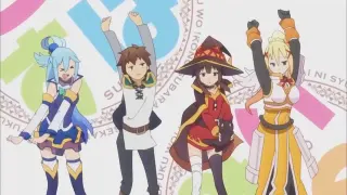 KonoSuba meme card, rare rarity