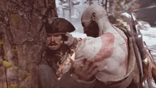 Kratos vs. Baldur Fight Mods meme card, common rarity
