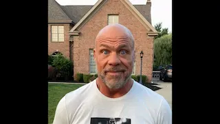 Kurt Angle stare meme card, common rarity