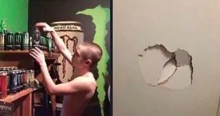 Kyle Punches Drywall meme card, epic rarity