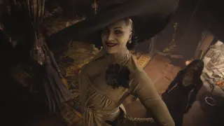Lady Dimitrescu meme card, rare rarity