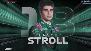 Lance Stroll Interrupts meme card, common rarity