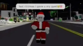 Last Rizzmas I Gave You My Gyatt meme card, rare rarity