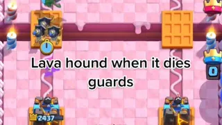Lava Hound, When It Dies, Guards meme card, common rarity