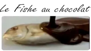 Le Fishe Au Chocolat meme card, common rarity