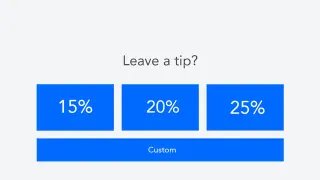 Leave a Tip? Screen meme card, common rarity