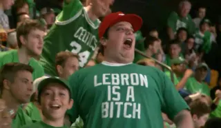 Carte meme Lebron is a Bitch, rareté commune