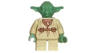 Carte meme Lego Yoda, rareté commune