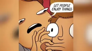 Let People Enjoy Things meme card, rare rarity