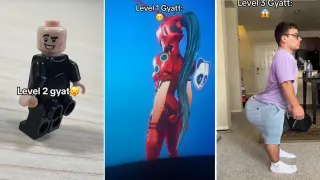 Level 1 Gyatt meme card, common rarity