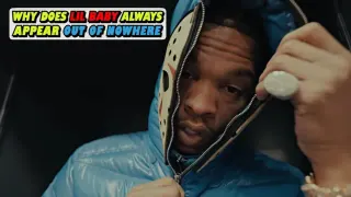 Lil Baby Coming Out Of Nowhere meme card, common rarity