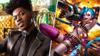 Lil Nas X 'President' of League of Legends meme card, common rarity