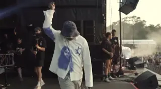 Carte meme Lil Yachty Walks Out On Stage, rareté commune