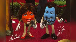 Carte meme Lisa Rinna M&M, rareté commune