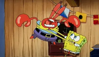Listen You Crustaceous Cheapskate meme card, common rarity