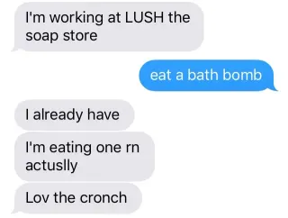 Lov the Cronch meme card, rare rarity