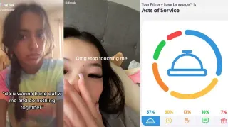 Carte meme Love Language Quiz, rareté commune