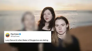 Lucy Dacus & Julien Baker of Boygenius Are Dating meme card, common rarity