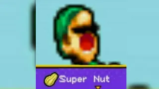 Luigi Super Nut meme card, common rarity