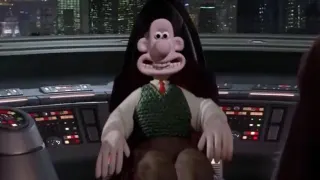 Mace Windu vs. Wallace Palpatine meme card, common rarity
