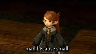 Carte meme Mad Because Small, rareté commune